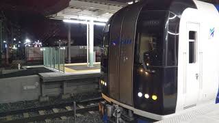 [エヴァンゲリオンラッピング]名鉄2000系 2005F+2007F 神宮前駅発車