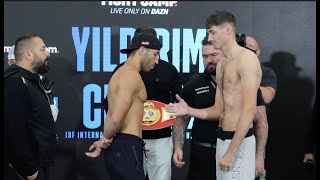 BLANKED! -AVNI YILDIRIM REFUSES JACK CULLEN'S HANDSHAKE AHAD OF CLASH / FIGHT CAMP WEIGH-IN (WEEK 1)