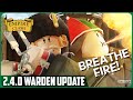 BREATHE FIRE on ROBLOX - Empire Clash Warden Update Devlog