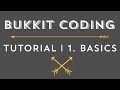 How to code a Minecraft Bukkit Plugin Ep.1 | Basics