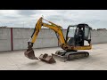 jcb 803 super 3 ton mini digger