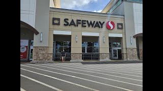 [4K] Safeway at Waikele Center in Waipahu, Oahu, Hawaii