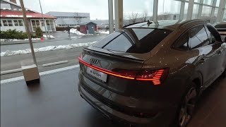 Audi E TRON SPORTBACK S Line  Black Edition 2022 | Visual Reviews!