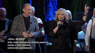 Píseň Hraj, muziko, zpěv H. Zagorová a Š. Margita - Show Jana Krause 7. 10. 2020