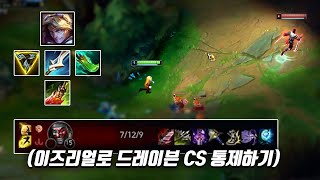 ''드레이븐 cs 금지령''