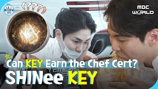 [SUB] Practical Exam: What Came Out of Key's Pot Before Time Was Up?! 😱 #KEY #ILIVEALONE #SHINee