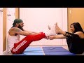 HILARIOUS YOGA CHALLENGE WITH QUEEN