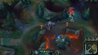 Following a Thresh hook on a Kayn as he ults apparently breaks the game