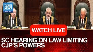 🔴 LIVE: Chief Justice Qazi Faez Isa Heads Supreme Court's Full Court Hearing | 𝐃𝐚𝐰𝐧 𝐍𝐞𝐰𝐬 𝐄𝐧𝐠𝐥𝐢𝐬𝐡