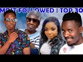 Oimba Omwe Amasatilidwa Kwambili Pa Facebook | Top 30 | July 2024