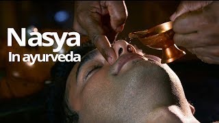 How to use Ayurveda to eliminate toxins from the Body? Nasya Therapy