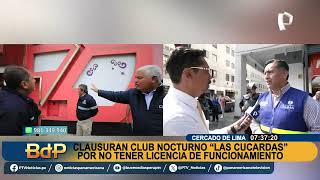 Cierran “Las Cucardas”: Night Club fue clausurado por no contar con licencia de funcionamiento