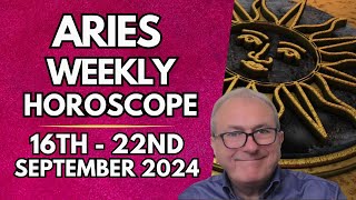 Aries Horoscope -  Weekly Astrology 16th to 22nd September 2024