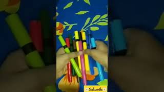 Camlin Brush Pen Unboxing  || #amazonunboxing #youtubeshorts #shorts #yt #ytshorts #amazon 🌼🌼🌼🌼🌼