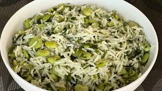 Green Bean Rice Pilaf