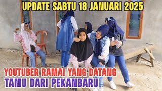 UPDATE SABTU 18 JANUARI - ALHAMDULILLAH YOUTUBER RAMAI LAGI YANG MELIPUT