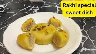 ગેસ, માવા વગર મીઠાઈ |Rakhi special recipe |Only 3 Ingredients Sweet In 3 Mins Without Gas,mawa