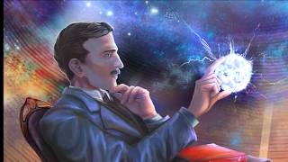 NIKOLA TESLA ART: The Moment of Insight [PAINTING, print]