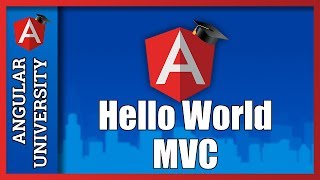 💥 Angular MVC - A Tutorial For Beginners - Hello World From an MVC Point of View