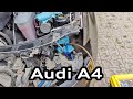 Replacing the hydraulic power steering fluid Audi A4 B8