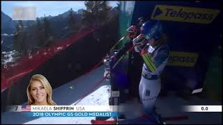Ski WM 2021: Mikaela Shiffrin - 2.Platz - Riesenslalom | Damen | Lauf 1