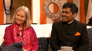 Mannen som cyklade från Indien till Sverige för kärleken - Malou efter tio (TV4)