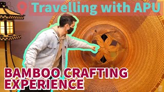 Crafting a TRADITIONAL bamboo basket | Beppu City | Travelling with APU EP07