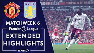 Manchester United v. Aston Villa | PREMIER LEAGUE HIGHLIGHTS | 9/25/2021 | NBC Sports