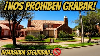 Intentamos grabar este BARRIO EXCLUSIVO de BOGOTÁ y CASI NOS SACAN