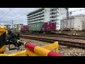 【踏切】ふみきり カンカン jr西日本 神戸線 貨物列車・特急列車 電車走行動画 おまけ映像（221系207系連結電車） ／ railroadcrossing（踏切カンカン動画：vol.7）