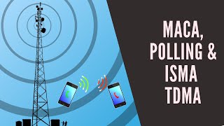 TDMA PART 4 - MACA, Polling, ISMA In Mobile Computing In Hindi