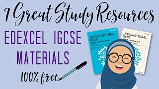 7 Study Materials/Resources for Edexcel iGCSE Prep | Must Know!! | For Pearson Edexcel Exams