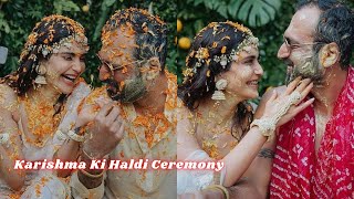 करिश्मा तन्ना वरुण बंगेरा की हल्दी सेरेमनी | Karishma Tanna Varun Bangera Haldi Ceremony | Wedding