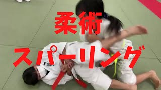 熱く柔術スパーリング