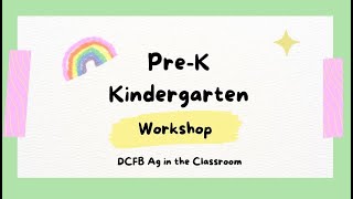 Kindergarten Teacher Workshop 2022