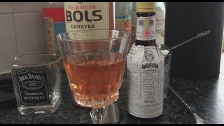 How To Make A Pink Gin Cocktail Using Genever Gin