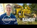 BANDIT & OAKBROS Tree Care: Bigger, Faster, Stronger with the 20XP Whole Tree Chipper!