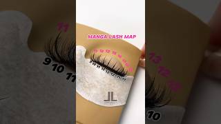 Manga Lash Set🥳 #lashes #eyelashextensions #lashing #lashextensions #lashingprocess #beauty