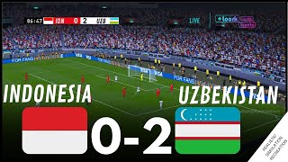 TIMNAS INDONESIA U23 [0-2] UZBEKISTAN U23 - Piala Asia AFC U23 2024 | Sorotan Si