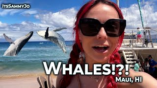 HOLY SH**!! I Went Whale Watching | Maui, Hawaii