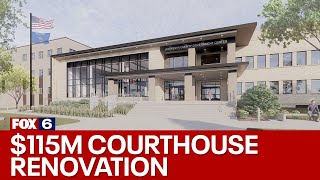 Waukesha County Courthouse remodeling project kickoff; 'pardon our dust' | FOX6 News Milwaukee