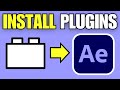 How To Install Adobe After Effects Plugins (Quick Guide)