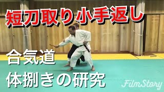 合気道 短刀取り小手返し 体捌きのポイント 研究 Aikido Tantodori Kotegaeshi Study