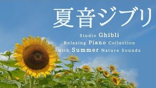 夏音ジブリ・ピアノメドレー【作業用BGM】【途中広告なし】Studio Ghibli Summer Day Piano Collection Piano Covered by kno