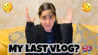 Could this be my last vlog in the UK? 🇬🇧 | SAHAR-IMAAN