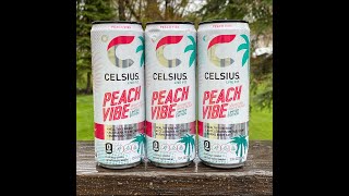 Celsius Peach Vibe Energy Drink