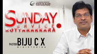 Pr Biju C.X Ministering In Kottarakara | Sunday Service live Streaming [29-09-2019]