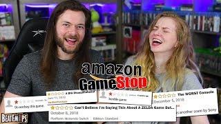 Reading TERRIBLE Gamestop & Amazon Video Game Reviews