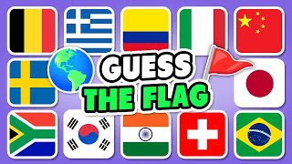 🚩 Guess the Country by the Flag 🌎🧠 | Easy, Medium, Hard, Impossible 🤯
