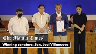 Winning senators: Sen. Joel Villanueva